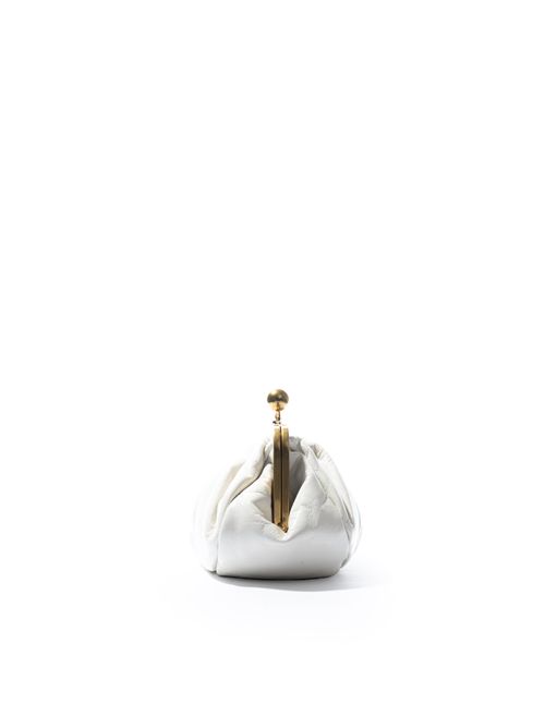 Borsa Pasticcino Small Navetta in pelle crinkled Latte WEEKEND MAX MARA | 2525516214600001
